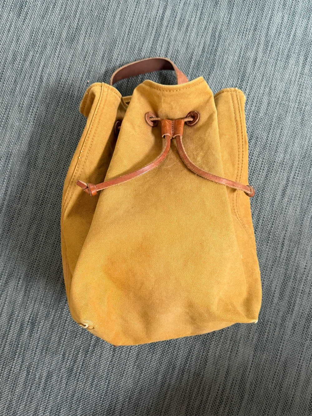 Madewell style H6619 :: Canvas tan Somerset Backpack